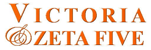 Victoria & Zeta Five Logo - Gold